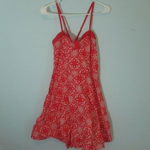 Red Captain America Dress NWT